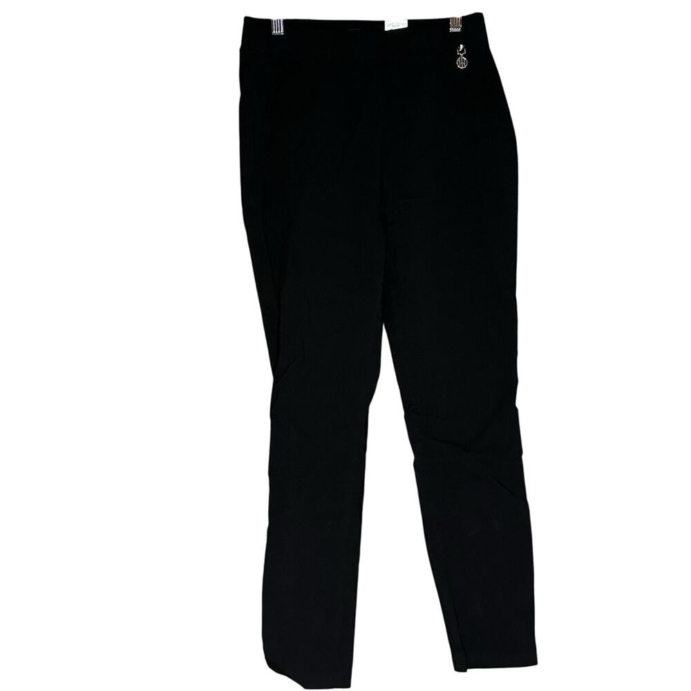 Tommy Hilfiger Women's Black Pull-On Ankle Pants Size 10